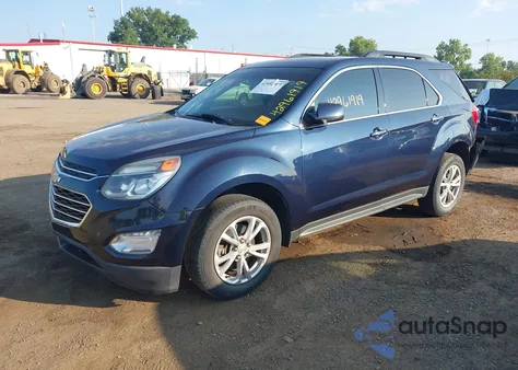 2017 Chevrolet Equinox Lt из США, поврежденный, VIN 2GNALCEK6H1587593